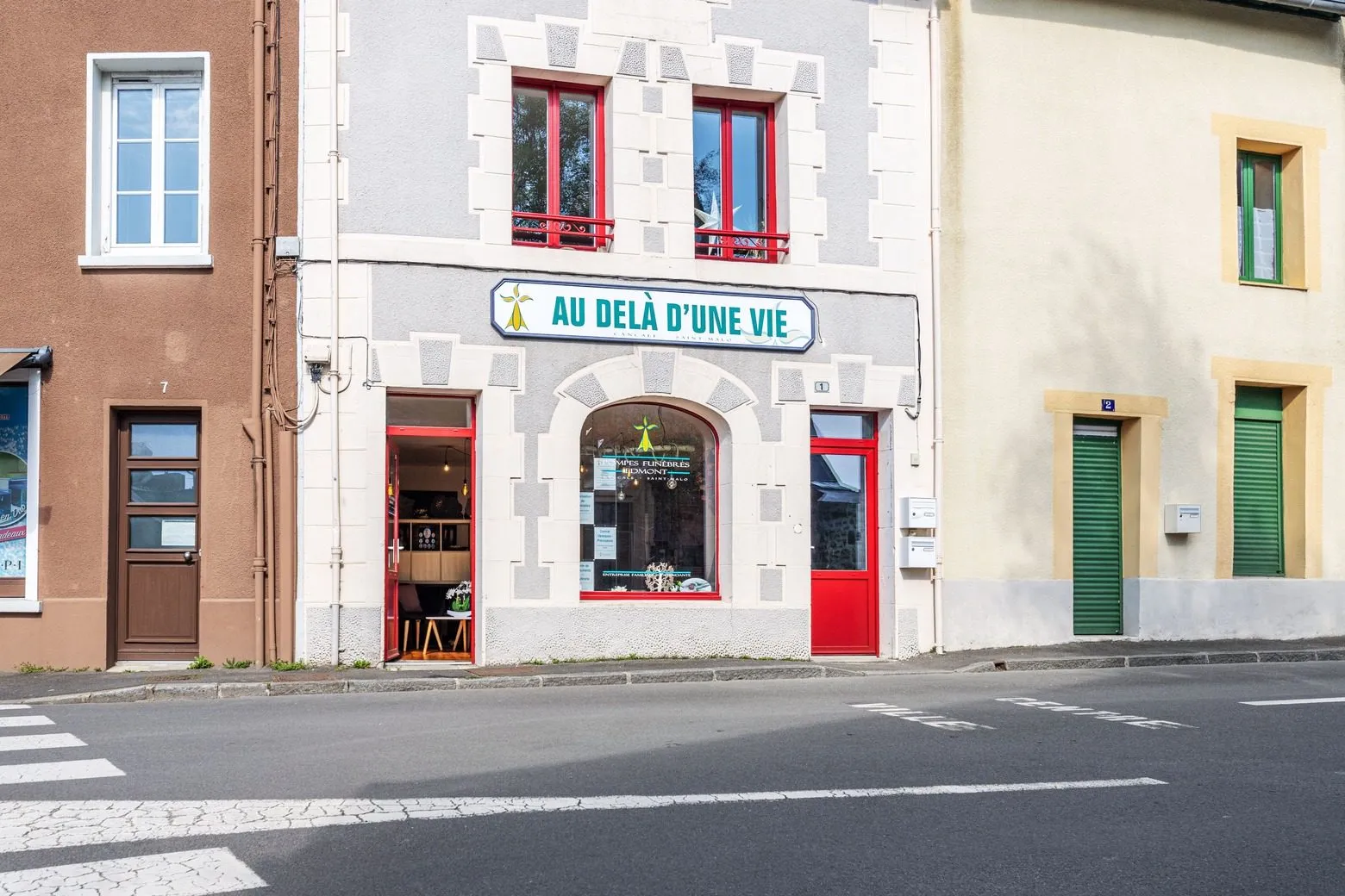 Vue extérieur de l'agence